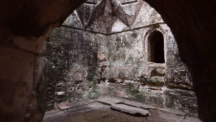 Edirne’de tarihi Gazi Mihal Hamamı’nın restorasyonu devam ediyor