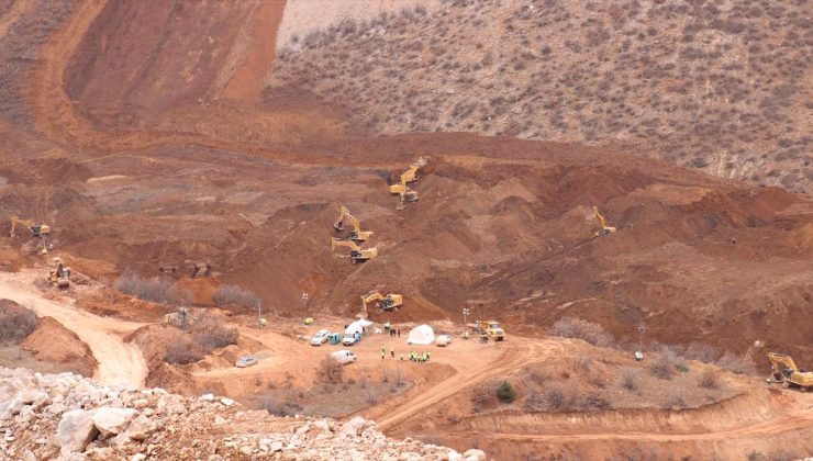 Erzincan’da maden ocağındaki toprak kaymasının yeni görüntüsü ortaya çıktı