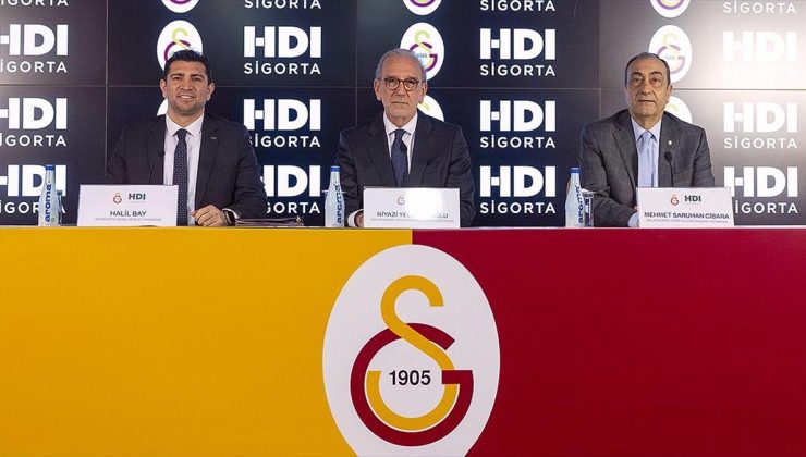 Galatasaray Kulübü, HDI Sigorta ile sponsorluk sözleşmesi imzaladı