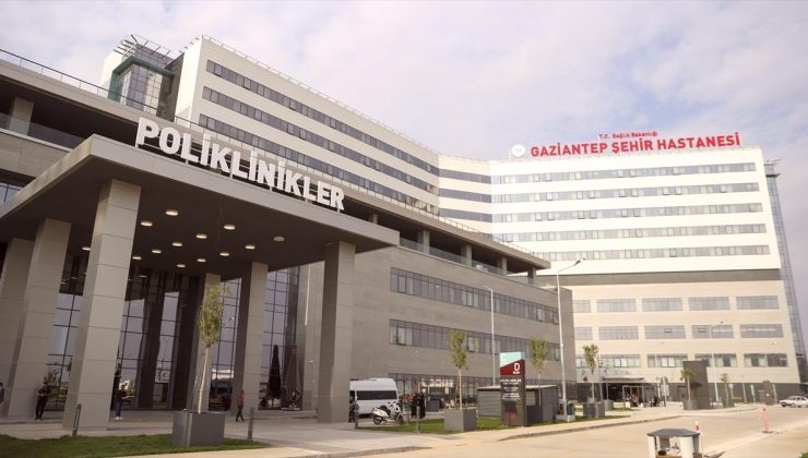 Gaziantep Şehir Hastanesi’nde 1 milyon 100 bin hastaya sağlık hizmeti verildi