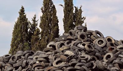 Geçen yıl 423 bin ton hurda lastik ekonomiye kazandırıldı