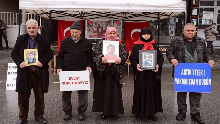 Muş’ta DEM Parti önünde eylem yapan ailelerden çocuklarına “teslim olun” çağrısı