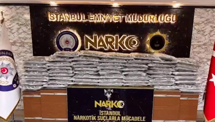 “Narkoçelik- 9” operasyonlarında 1 ton 43 kilogram uyuşturucu ve 434 kişi yakalandı