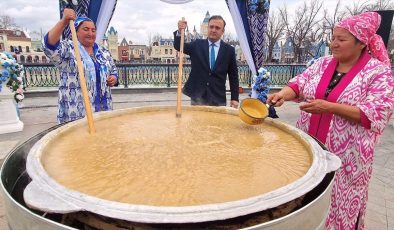 Nevruz Bayramı ve sümelek tatlısı geleneği yüzyıllardır Özbekistan’da yaşatılıyor