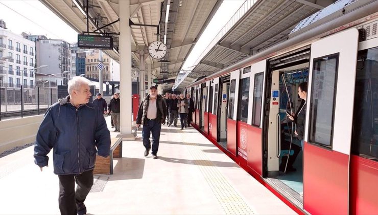 Sirkeci-Kazlıçeşme Raylı Sistem Hattı’nı bir haftada 80 bin 446 kişi kullandı