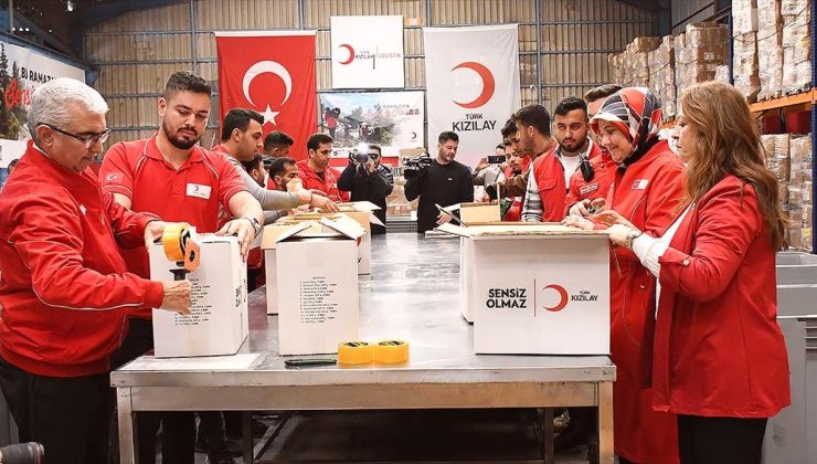 Türk Kızılay bu yılki ramazan kampanyasını Hatay’dan başlattı