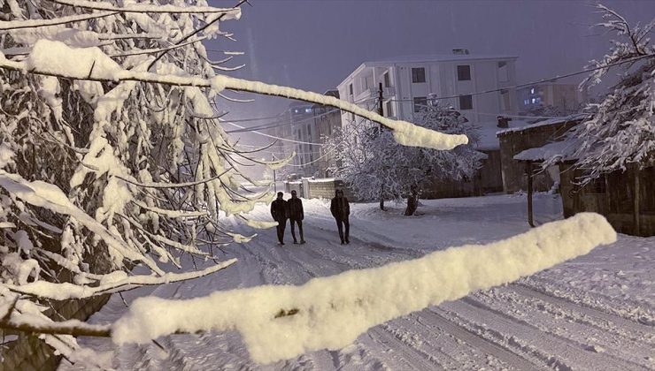 Van’da sağanak ve kar hayatı olumsuz etkiledi