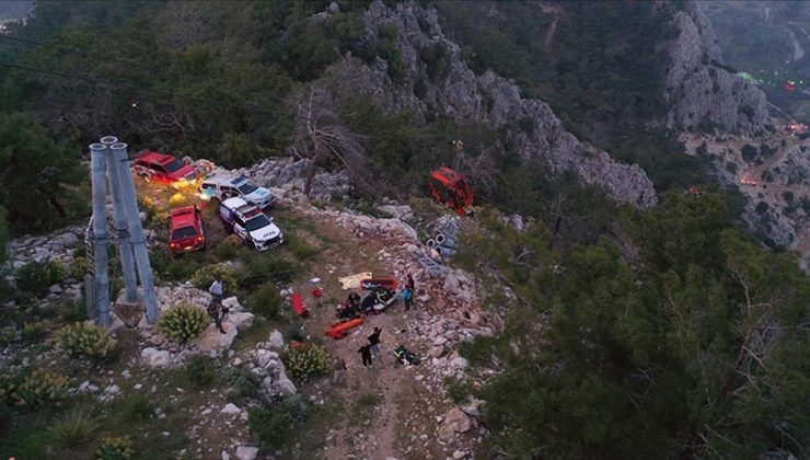 Antalya’daki teleferik kazasıyla ilgili bilirkişi heyeti ön raporu hazırlandı