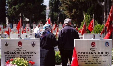 Edirnekapı Şehitliği’nde ziyaretçi yoğunluğu sürüyor