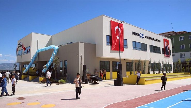 Enerjisa Atatürk İlkokulu Hatay’da törenle açıldı