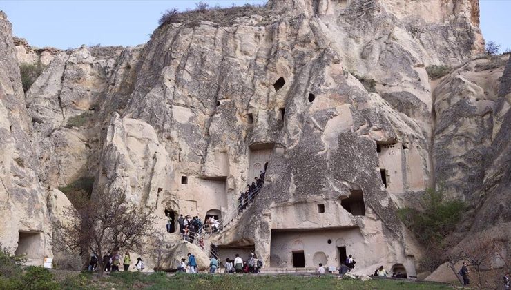 Kapadokya’da yılın çeyreğinde 531 bin 607 turist ağırlandı