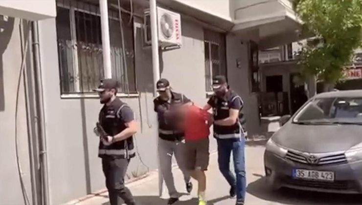 Mavi bültenle aranan şüpheli İzmir’de yakalandı