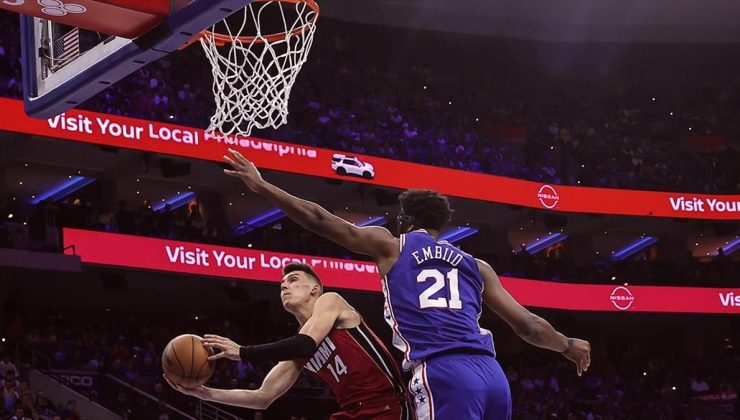 NBA’de 76ers, Heat’i yenerek play-off turuna yükseldi