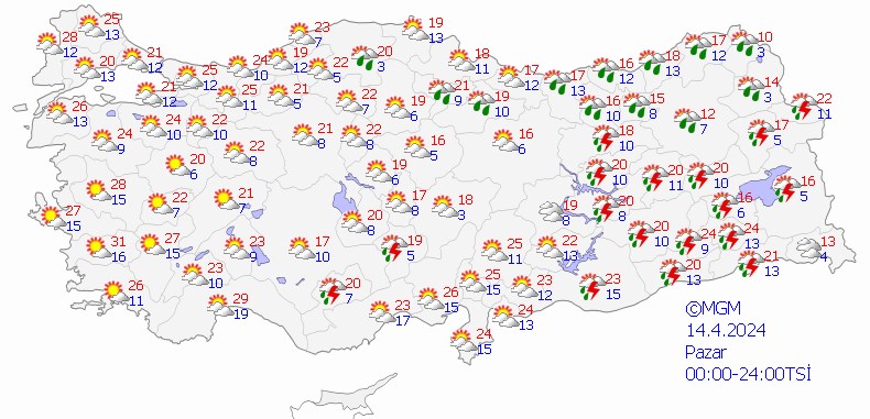 Ramazan Bayramı Hava Tahmini ve Hava Durumu