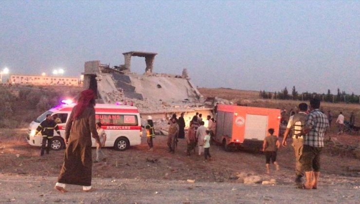 Suriye’nin Çobanbey beldesinde düzenlenen bombalı terör saldırısında 2 kişi öldü