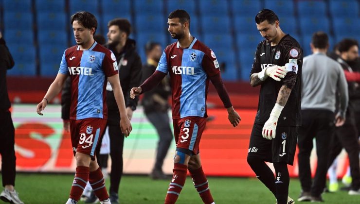 Trabzonspor, iç sahada kayıplarda