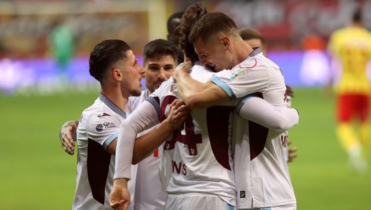 Trabzonspor, Mondihome Kayserispor’u yendi