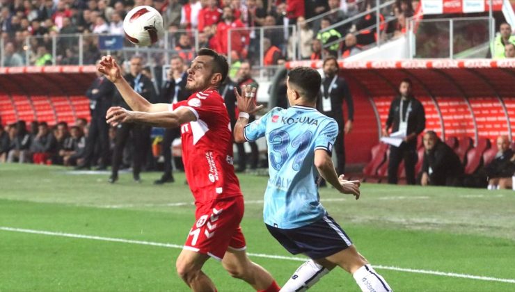 Yılport Samsunspor ile Yukatel Adana Demirspor berabere kaldı