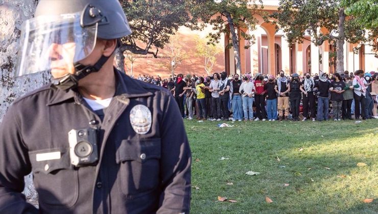 ABD’de Güney California Üniversitesi’nde polis, Gazze Dayanışma Kampı’nı dağıttı