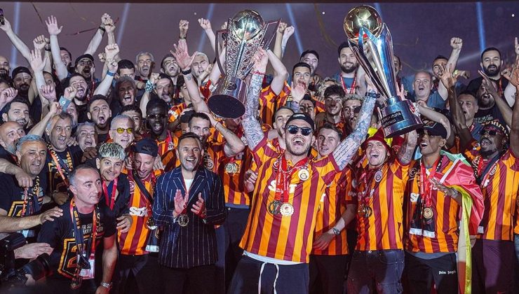 Galatasaray, 24. lig şampiyonluğuyla Avrupa’da ilk 10’da