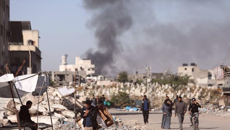 İsrail’in Gazze’ye yönelik hava saldırıları gece boyunca devam etti