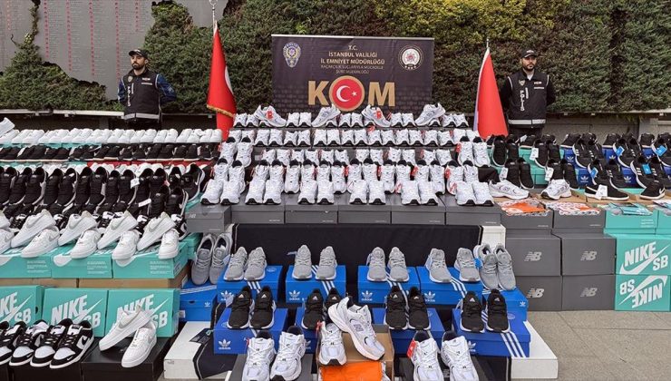 İstanbul’da düzenlenen kaçakçılık operasyonunda 85 bin çift ayakkabı ele geçirildi