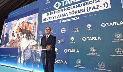 Yerli süper iletken elektron hızlandırıcısı devreye alındı