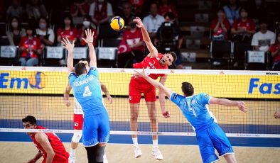 A Milli Erkek Voleybol Takımı, Slovenya’ya 3-0 yenildi