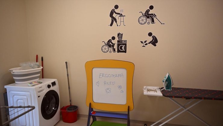Etlik Şehir Hastanesinde açılan “Model Ev” engellilere rehber olacak