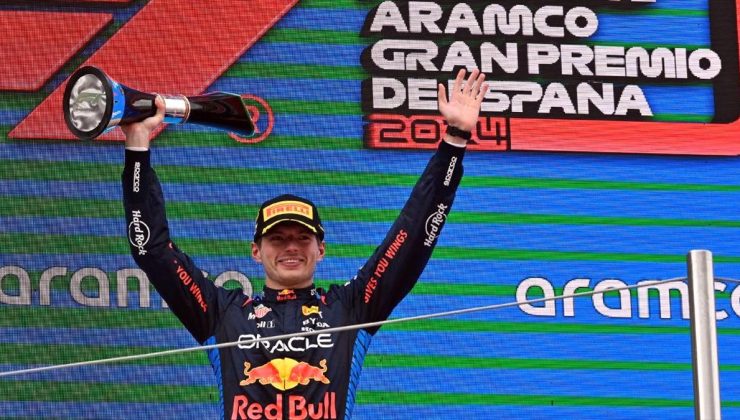 F1 İspanya Grand Prix’sini Verstappen kazandı