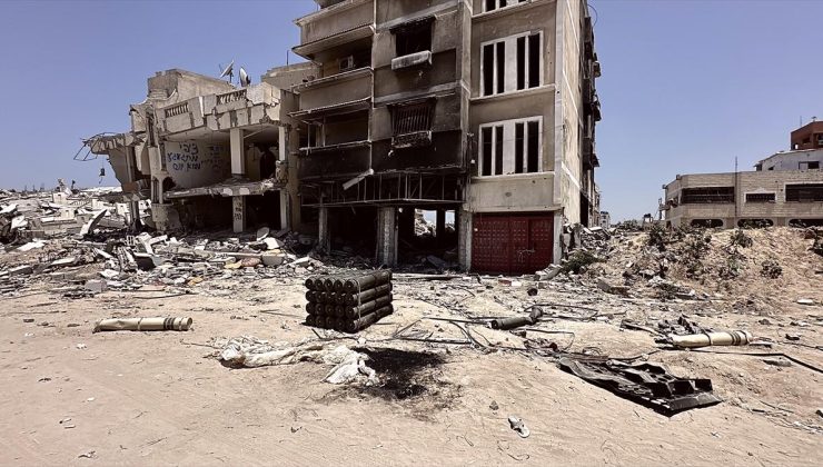 İsrail’in Gazze Şeridi’ne saldırılarında yıkılan evlerin enkazında ABD yapımı mühimmat kalıntıları bulundu