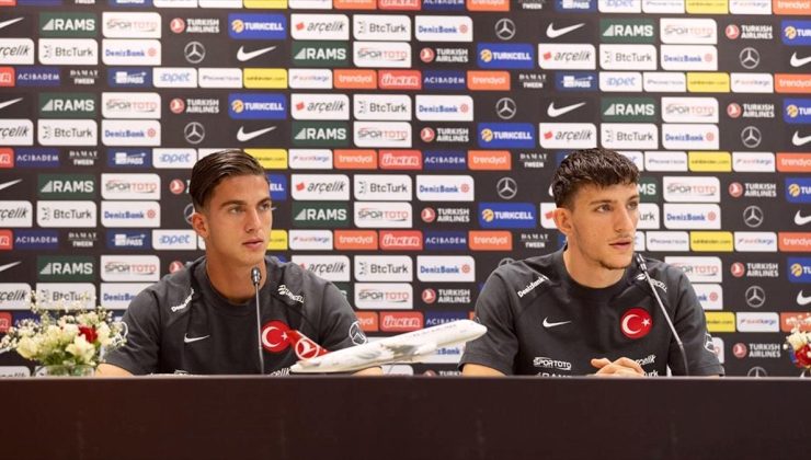 Milli futbolcular Ahmetcan Kaplan ve Bertuğ Yıldırım’dan açıklamalar