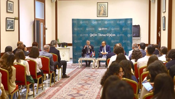 Nobel ödüllü bilim insanı Aziz Sancar Azerbaycan’da gençlerle buluştu