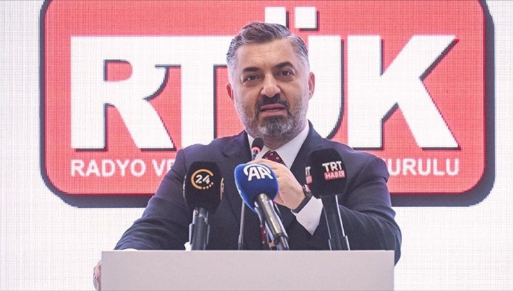 RTÜK Başkanı Şahin; örf ve adetlere aykırı yapımlarla mücadele sürecek