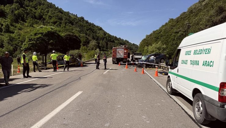 Sinop’ta trafik kazası sonucu 4 kişi öldü, 2 kişi yaralandı