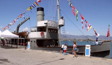 TCG Nusret Müze Gemisi, Fethiye’de ziyarete açıldı