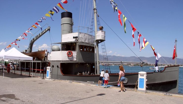 TCG Nusret Müze Gemisi, Fethiye’de ziyarete açıldı