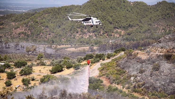 Antalya’da ormanlık alanda çıkan yangın kontrol altına alındı