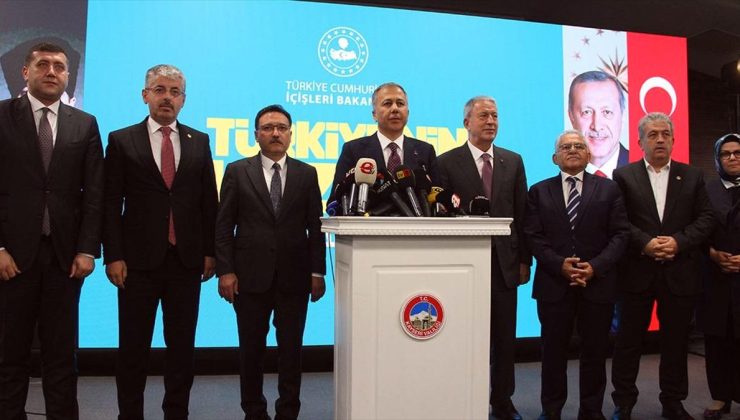 Bakan Yerlikaya: Kayseri’de 855 şahıs gözaltına alındı, bunların 13’ü tutuklandı