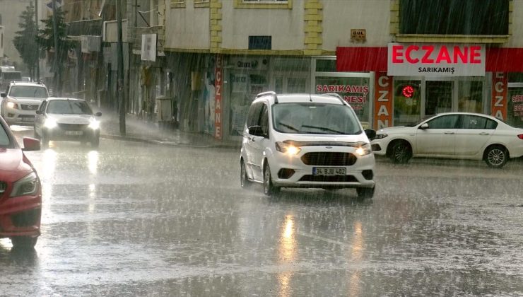 Erzurum, Kars, Ağrı, Ardahan ve Artvin’de gök gürültülü sağanak bekleniyor