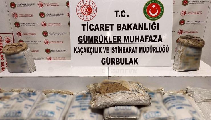 Gürbulak Gümrük Kapısı’nda 240 kilogram uyuşturucu ele geçirildi