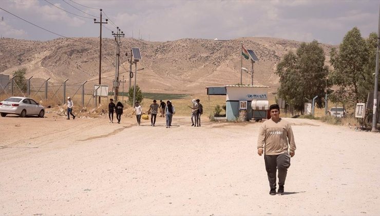 Irak’taki Yezidilerin kamp çilesi terör örgütü PKK’nın Sincar’daki işgali nedeniyle bitmiyor