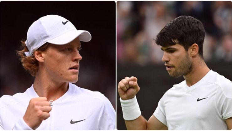 Sinner ve Alcaraz, Wimbledon’da çeyrek finale çıktı