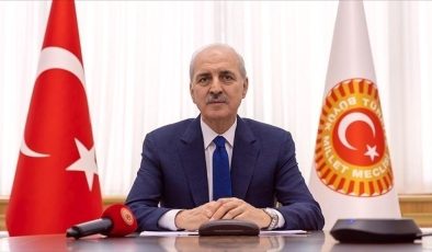 TBMM Başkanı Kurtulmuş: Savaş suçlularının yeri Meclis kürsüleri değil sanık sandalyesidir