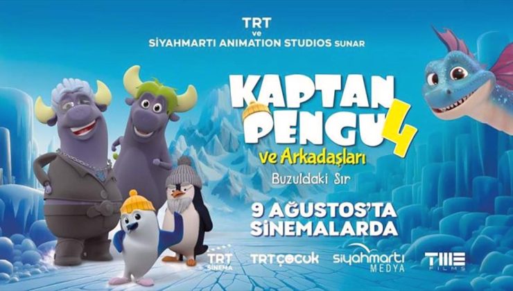 TRT’den Yeni Bir Animasyon Filmi: Kaptan Pengu ve Okyanus Macerası