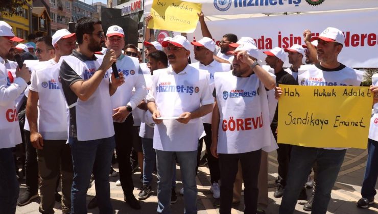 Yalova Belediye İşçileri Çadır Nöbetinde