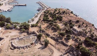 Aydıncık’ta Kelenderis Antik Kenti’nde Arkeolojik Kazılar Devam Ediyor