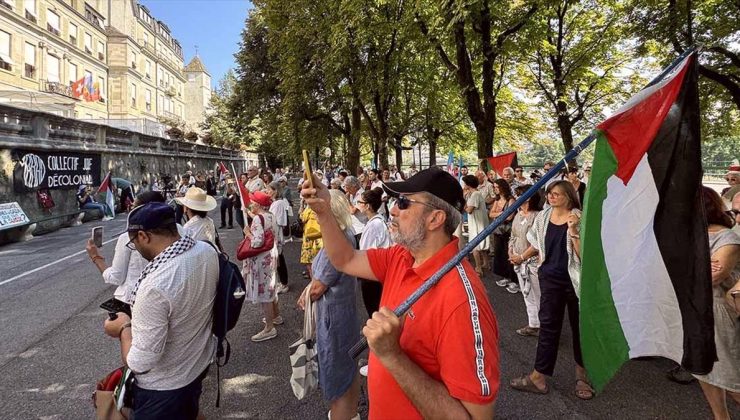 Cenevre’de aktivistler, kanton yönetiminden İsrail’e karşı net tavır bekliyor