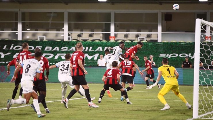 Gaziantep FK, lige ilk kez galibiyetle başladı