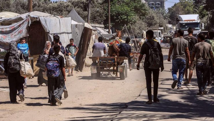 İsrail’in tahliye kararının ardından Gazze’deki Filistinliler yeniden göç etmek zorunda kaldı